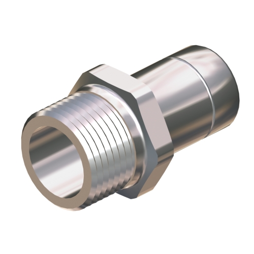 Łącznik mosiężny GZ 22mm